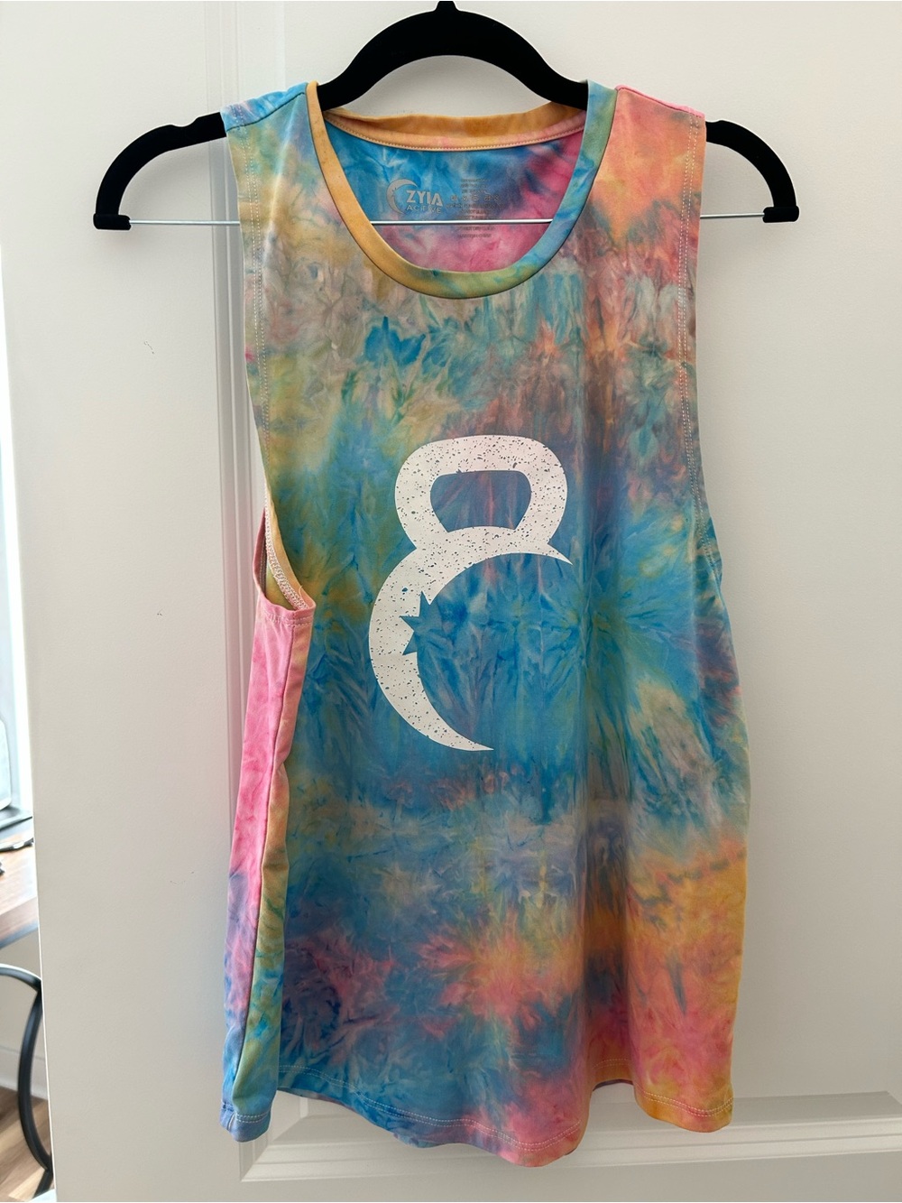 Zyia Active Hendrix kettle moon Tie-Dye Tank Top